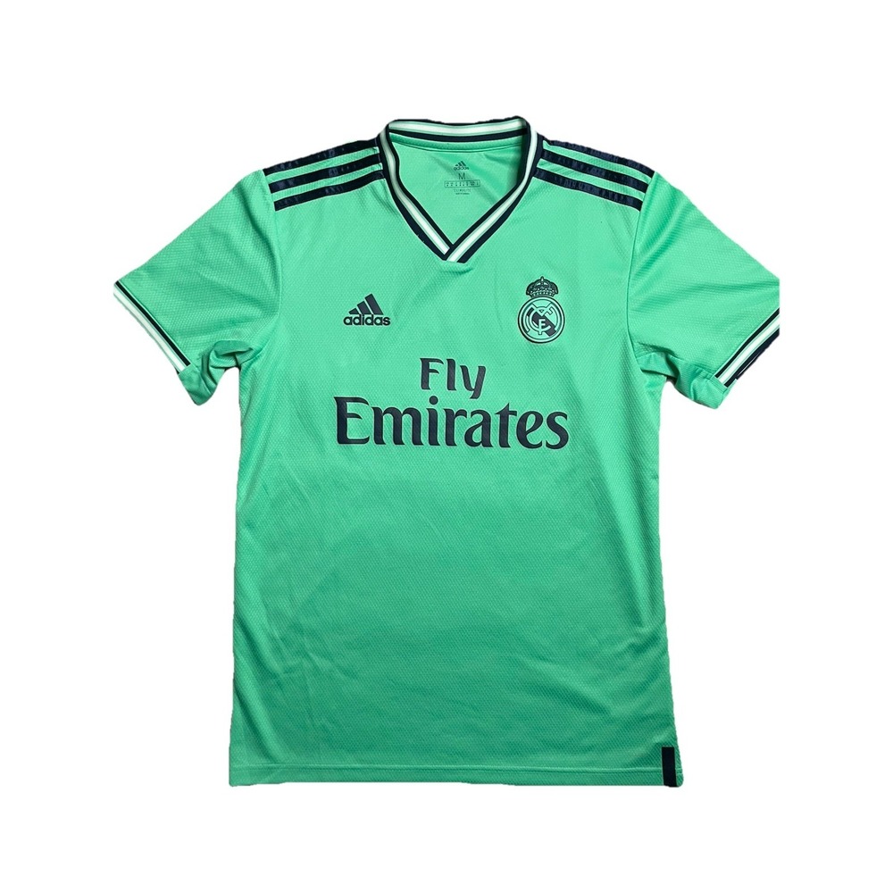 Adidas Real Madrid 2019/20 3rd Kit Stadium Jersey Hi Res Green EH5128 Men Size M